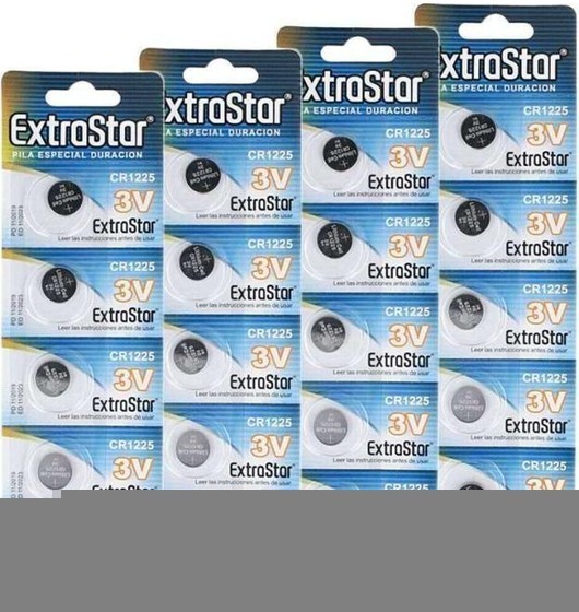20 x Extrastar CR1632 3V Lithium-Knopfzelle CR 1632