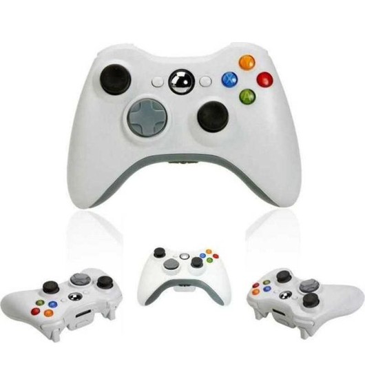 Kompatibler drahtloser Xbox Controller 360 Flip schwarz weiß