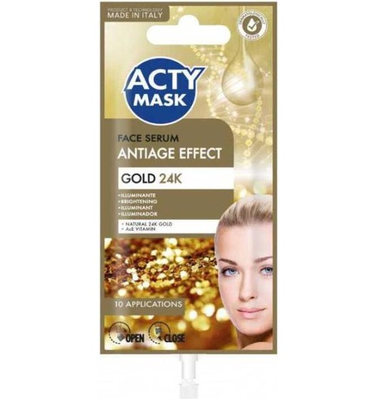 4x Packung 15ml Vitamine Ace Gold Face Brightening Anti Aging Serum