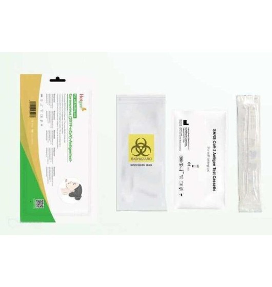 Kit mit 5 Antihygiene-Schnelltests für Nasenabstriche für ce-zertifizierte...